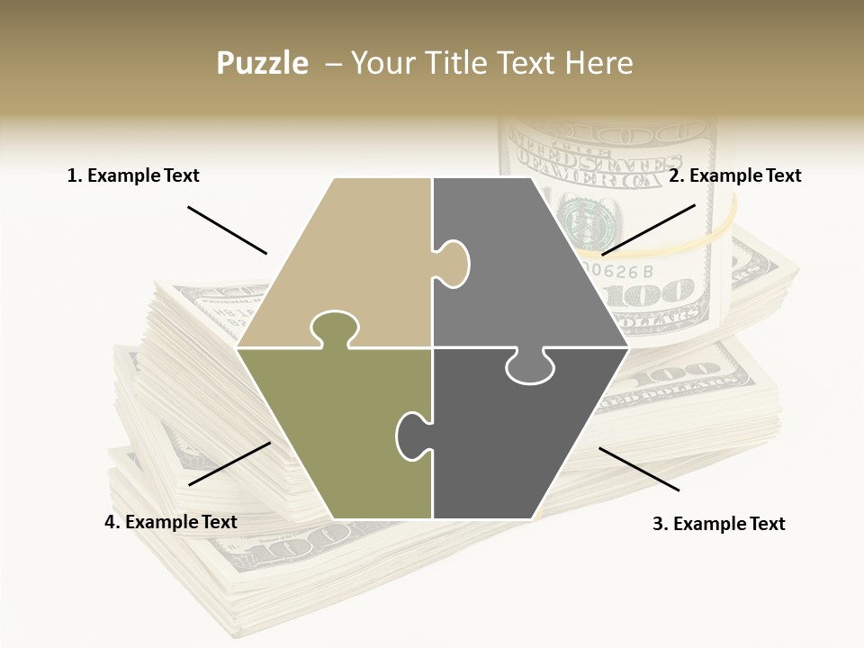 Dollar Band Backdrop PowerPoint Template
