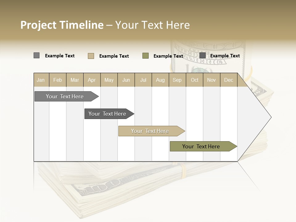 Dollar Band Backdrop PowerPoint Template