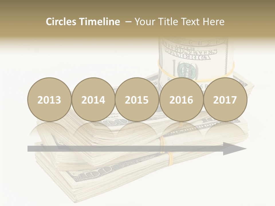 Dollar Band Backdrop PowerPoint Template