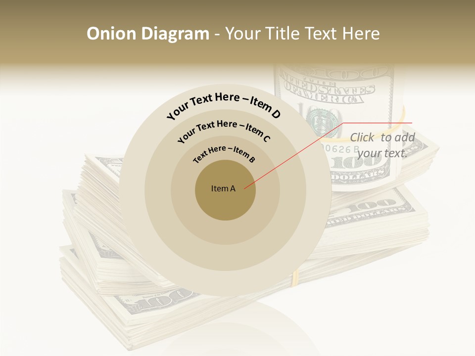 Dollar Band Backdrop PowerPoint Template