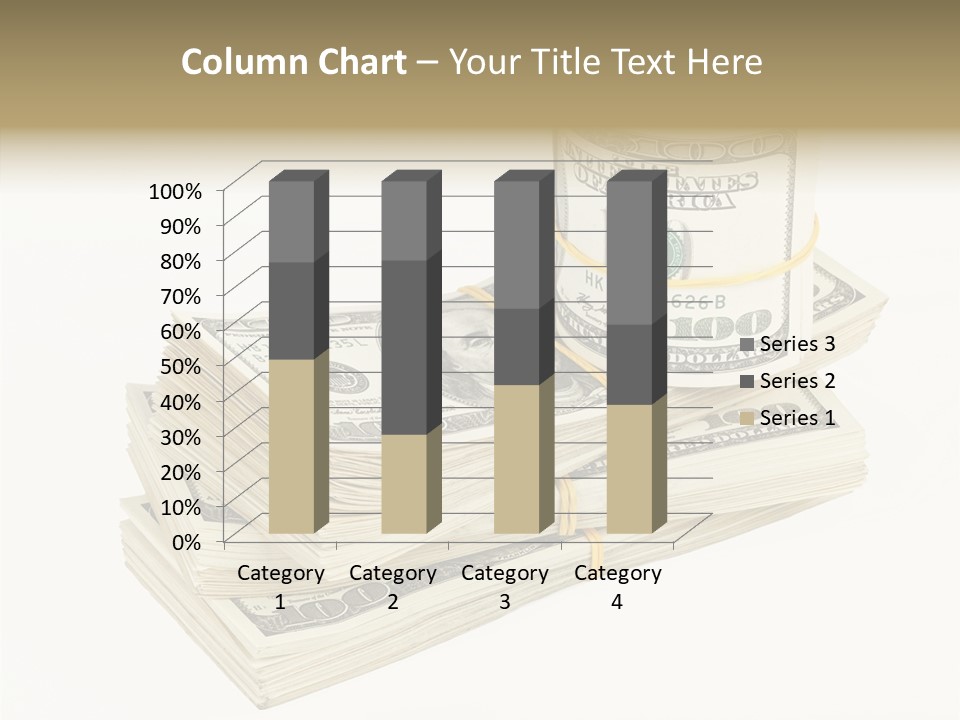 Dollar Band Backdrop PowerPoint Template
