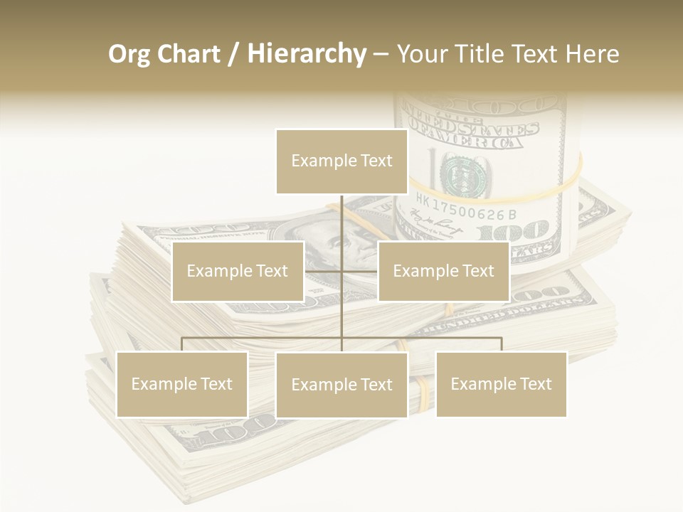 Dollar Band Backdrop PowerPoint Template
