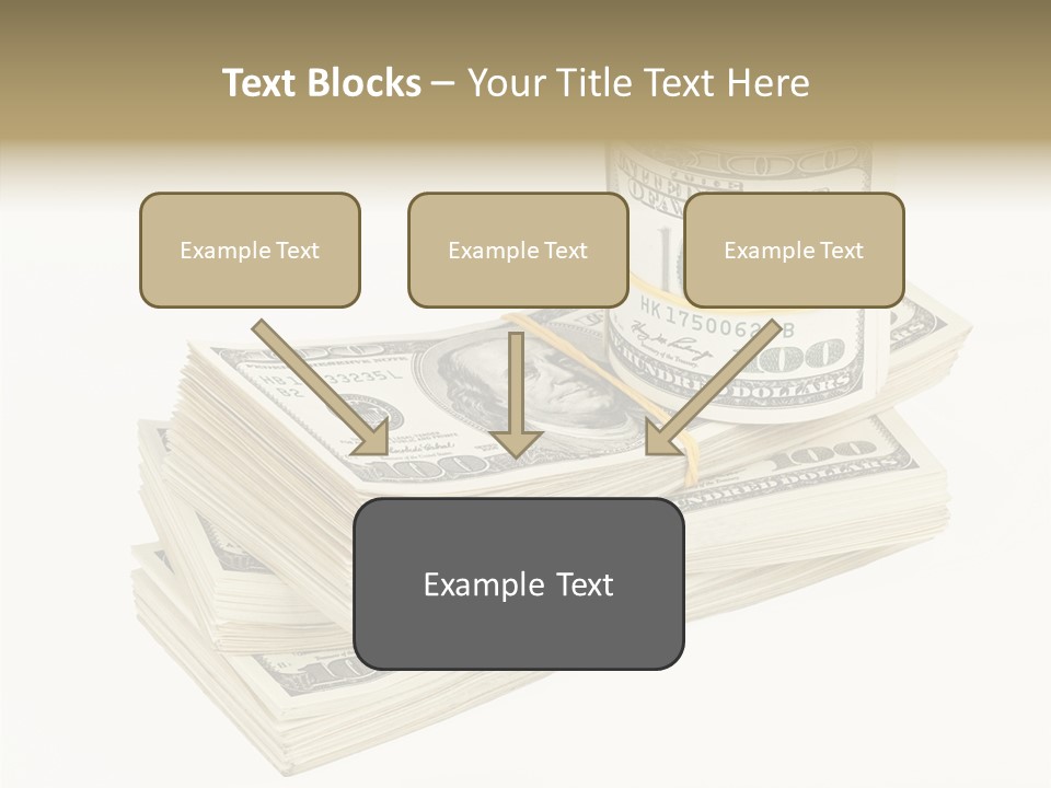 Dollar Band Backdrop PowerPoint Template
