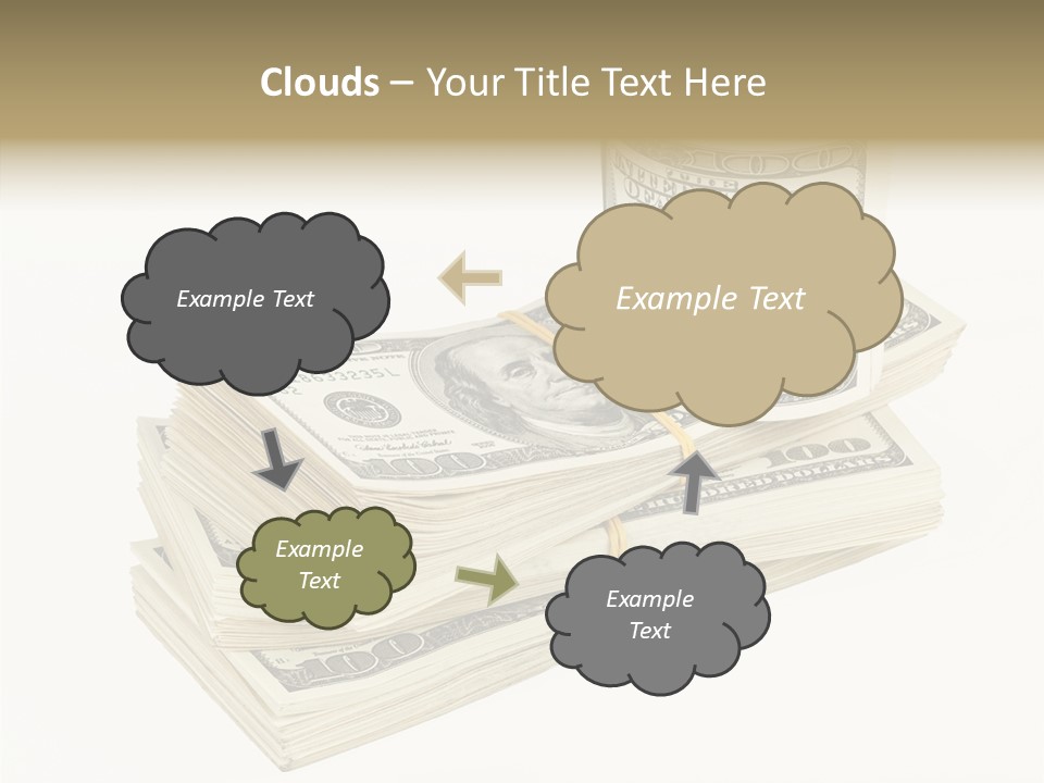 Dollar Band Backdrop PowerPoint Template