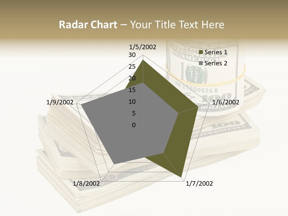 Dollar Band Backdrop PowerPoint Template