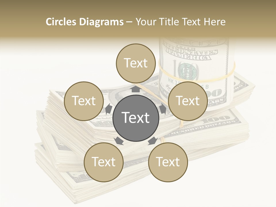 Dollar Band Backdrop PowerPoint Template
