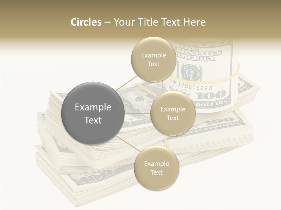 Dollar Band Backdrop PowerPoint Template