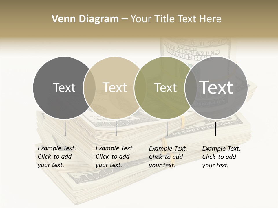 Dollar Band Backdrop PowerPoint Template