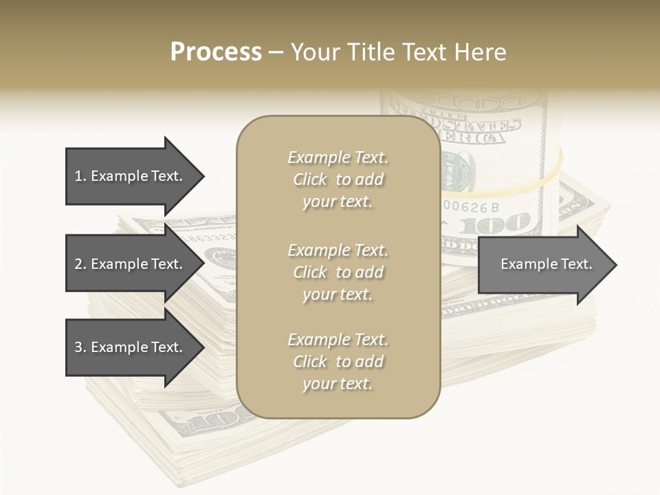 Dollar Band Backdrop PowerPoint Template