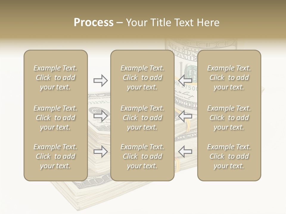 Dollar Band Backdrop PowerPoint Template