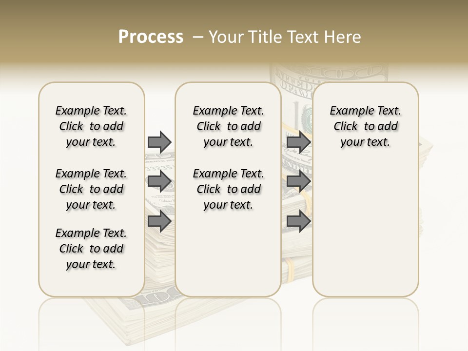 Dollar Band Backdrop PowerPoint Template