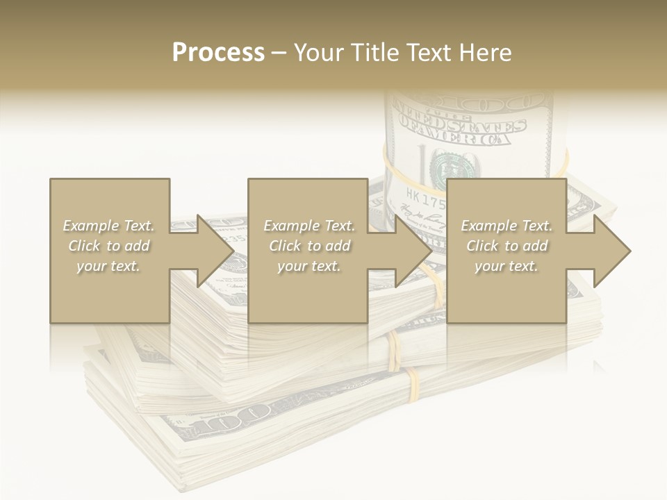 Dollar Band Backdrop PowerPoint Template