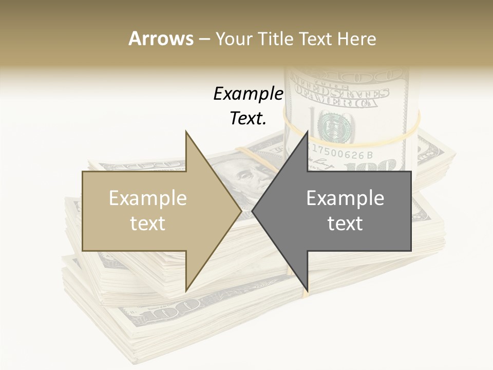 Dollar Band Backdrop PowerPoint Template