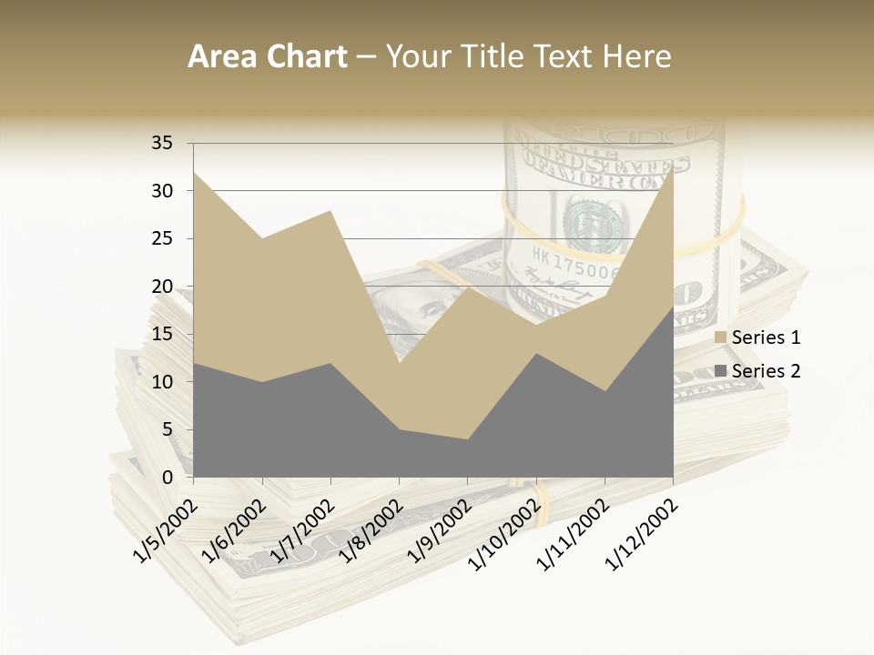 Dollar Band Backdrop PowerPoint Template