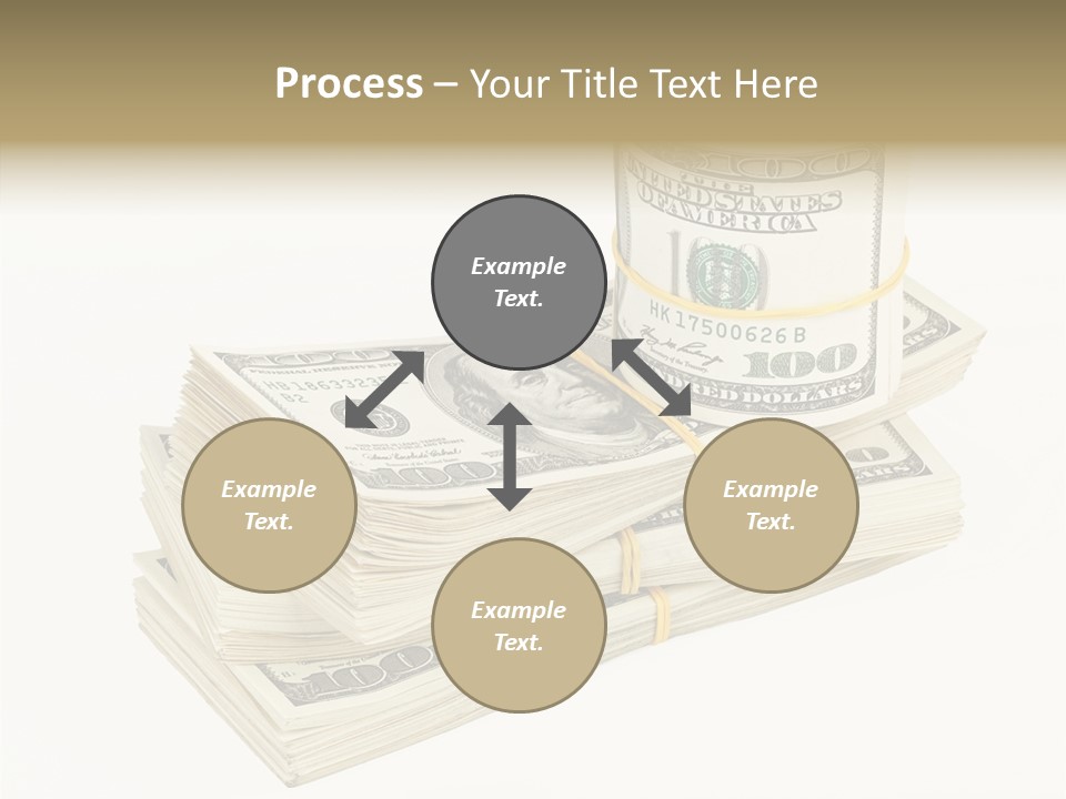 Dollar Band Backdrop PowerPoint Template