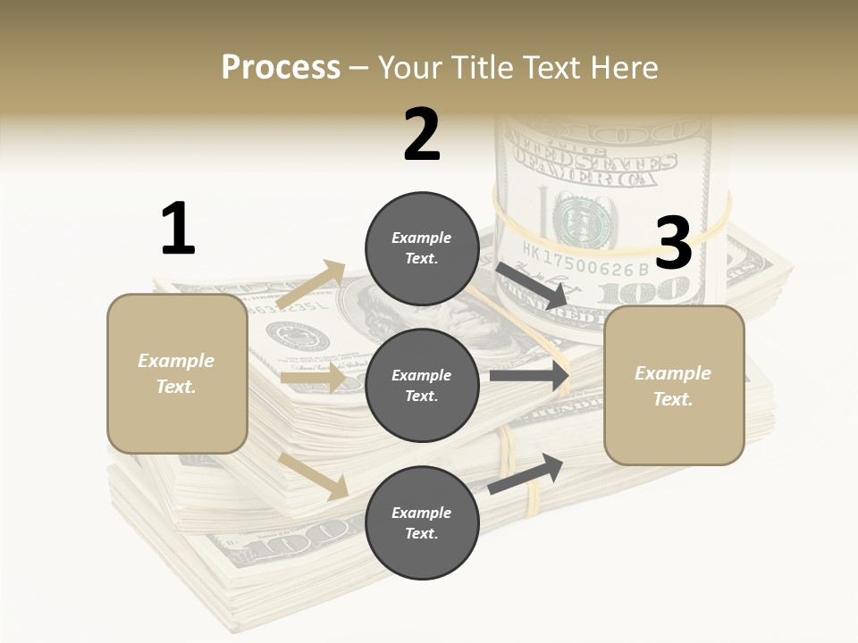 Dollar Band Backdrop PowerPoint Template