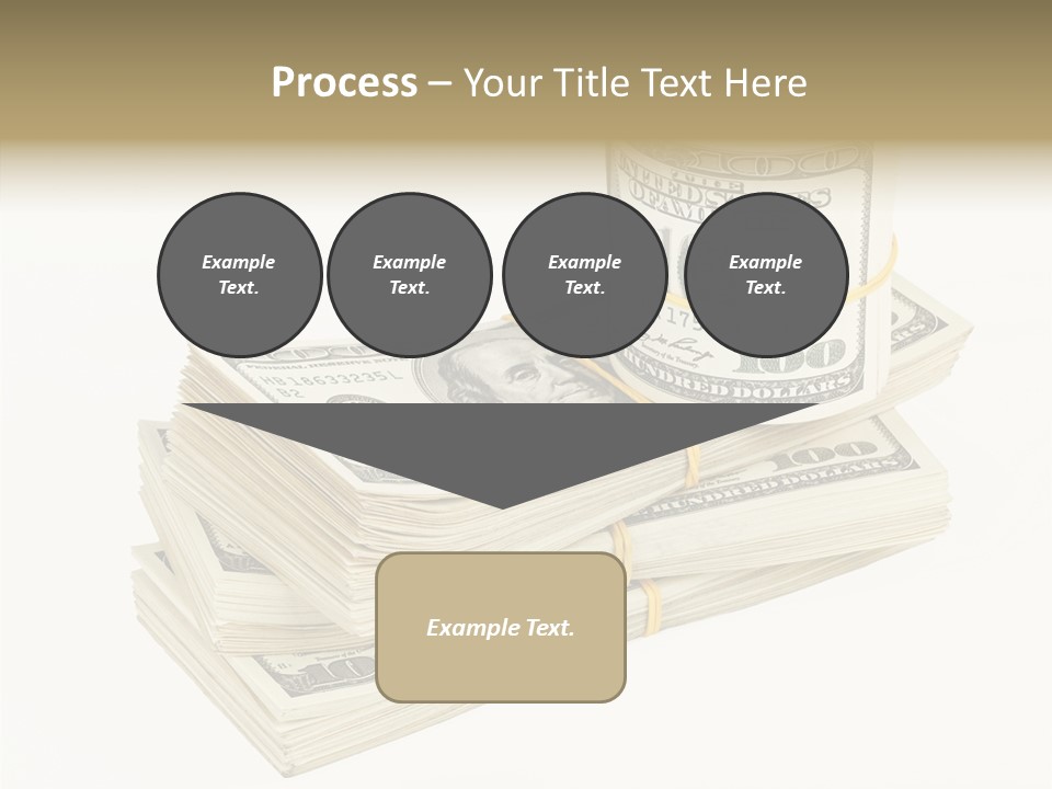 Dollar Band Backdrop PowerPoint Template