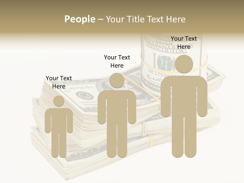 Dollar Band Backdrop PowerPoint Template