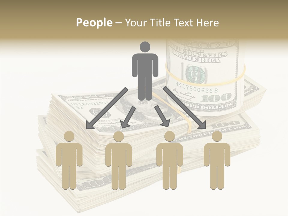 Dollar Band Backdrop PowerPoint Template