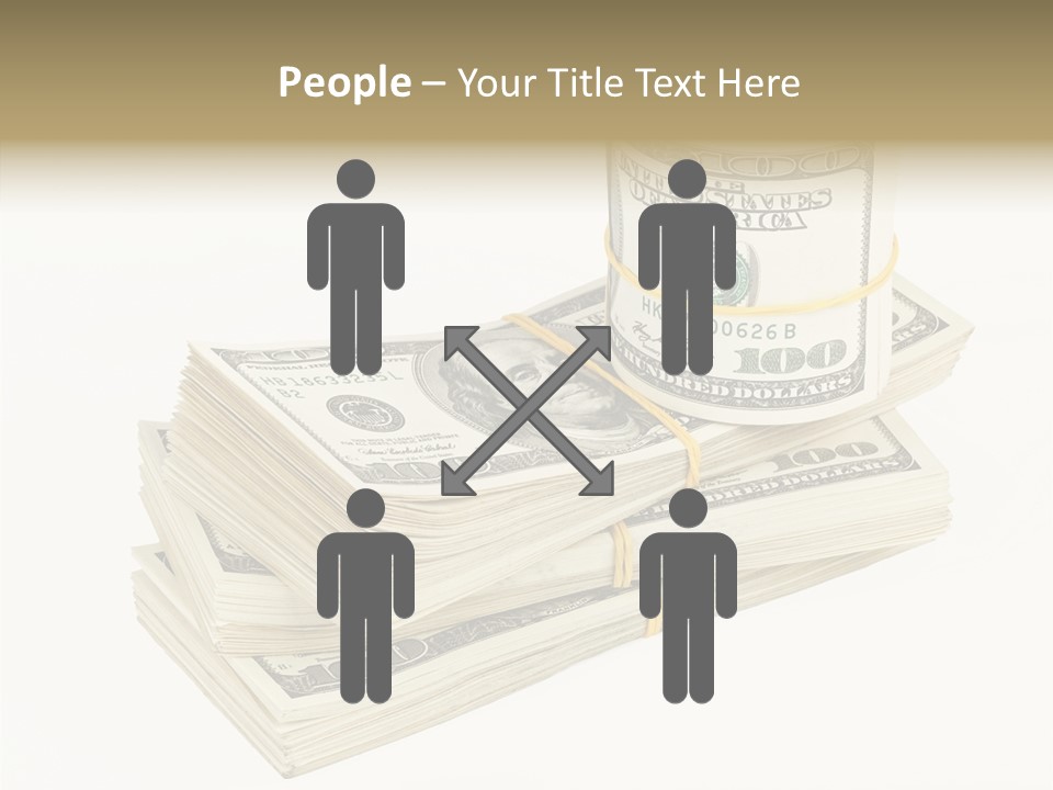 Dollar Band Backdrop PowerPoint Template