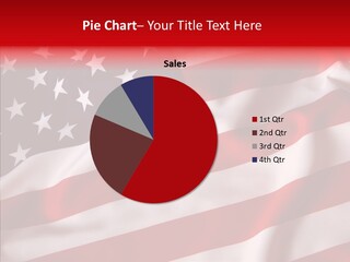 American Blur Background PowerPoint Template