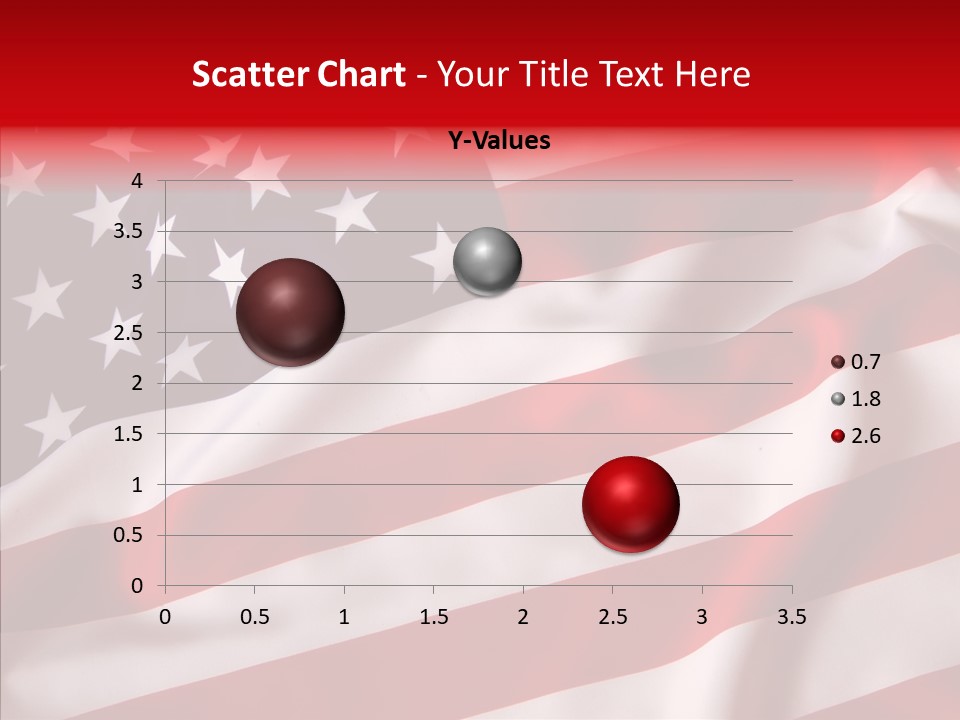 American Blur Background PowerPoint Template