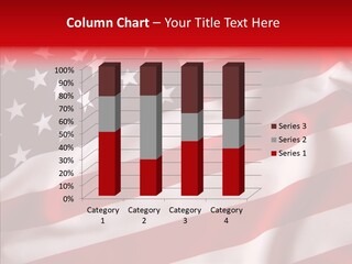 American Blur Background PowerPoint Template