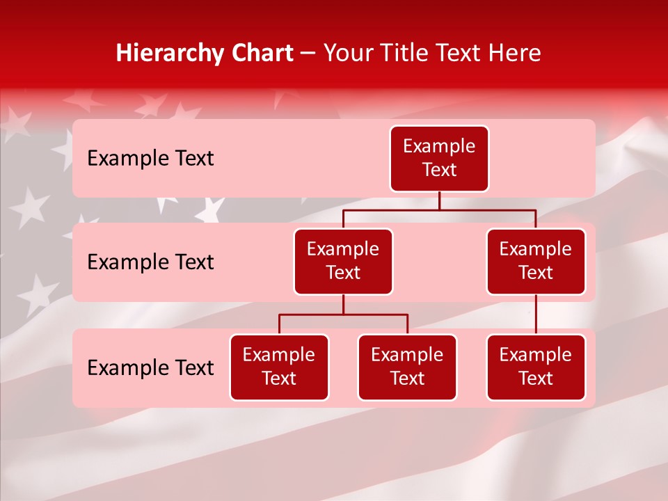 American Blur Background PowerPoint Template