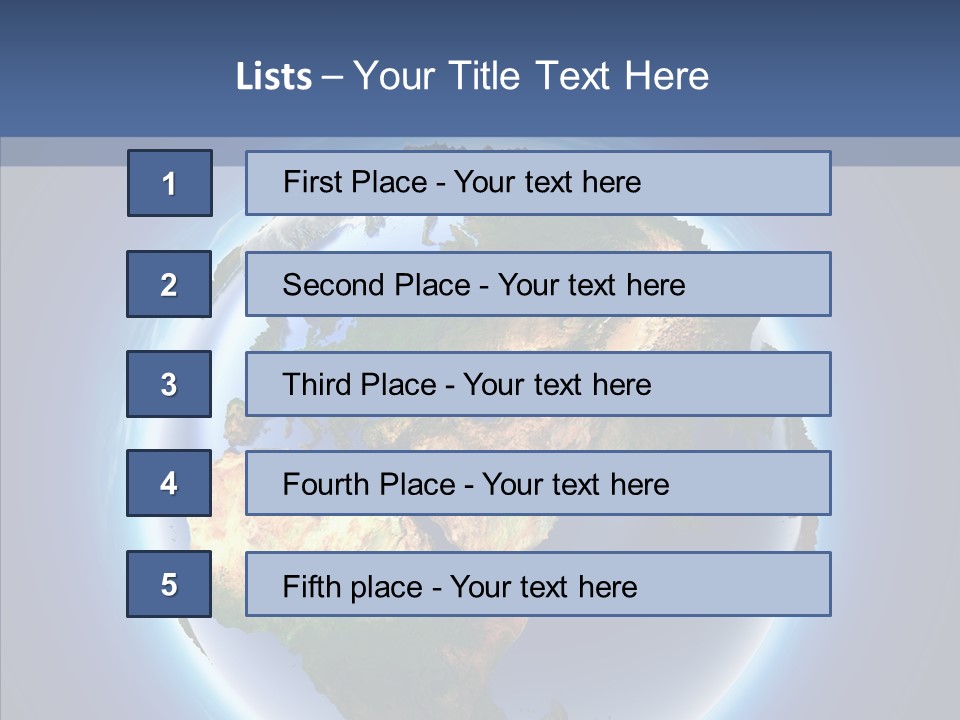 Ocean Mediterranean Geography PowerPoint Template