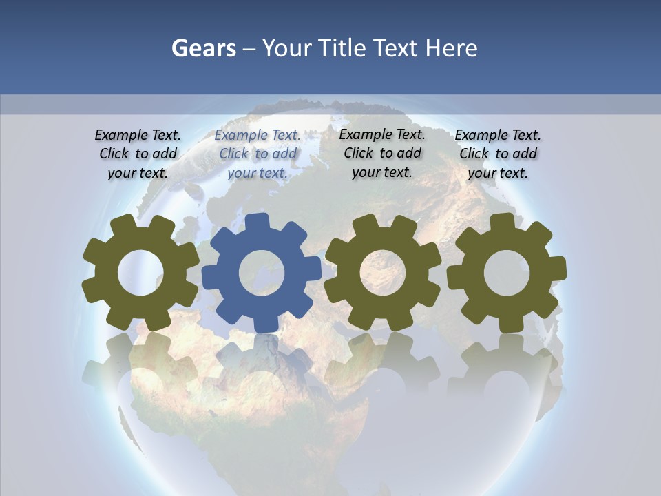 Ocean Mediterranean Geography PowerPoint Template