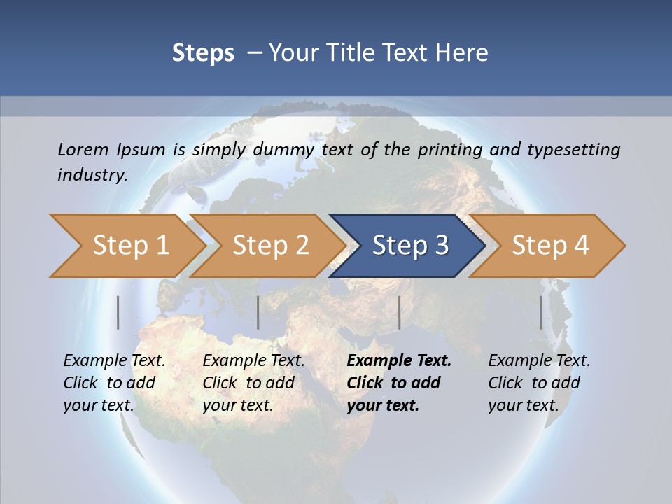 Ocean Mediterranean Geography PowerPoint Template