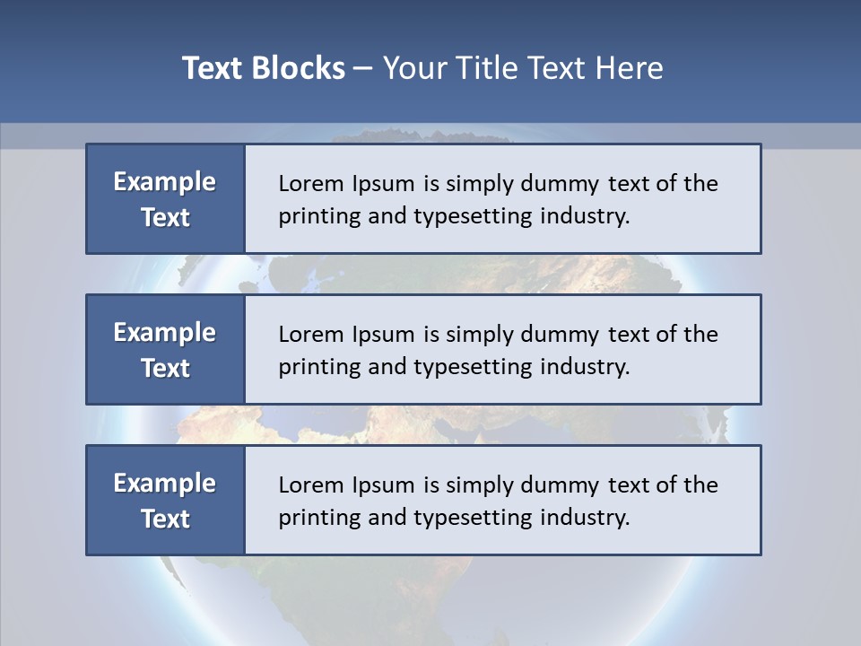 Ocean Mediterranean Geography PowerPoint Template