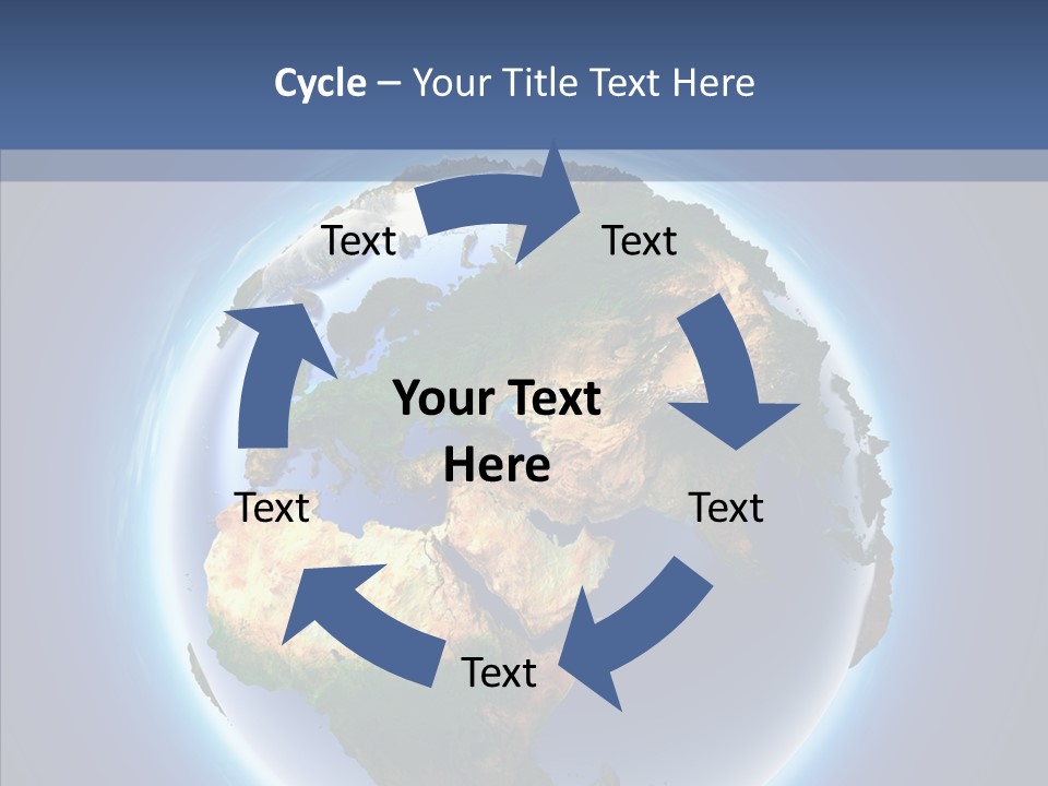 Ocean Mediterranean Geography PowerPoint Template