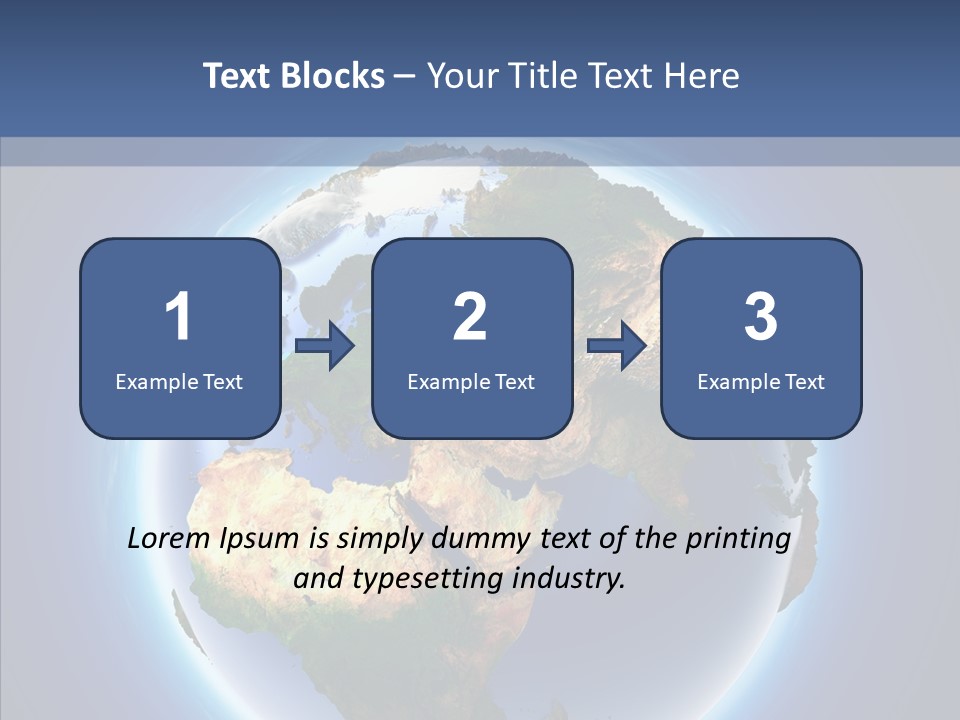 Ocean Mediterranean Geography PowerPoint Template