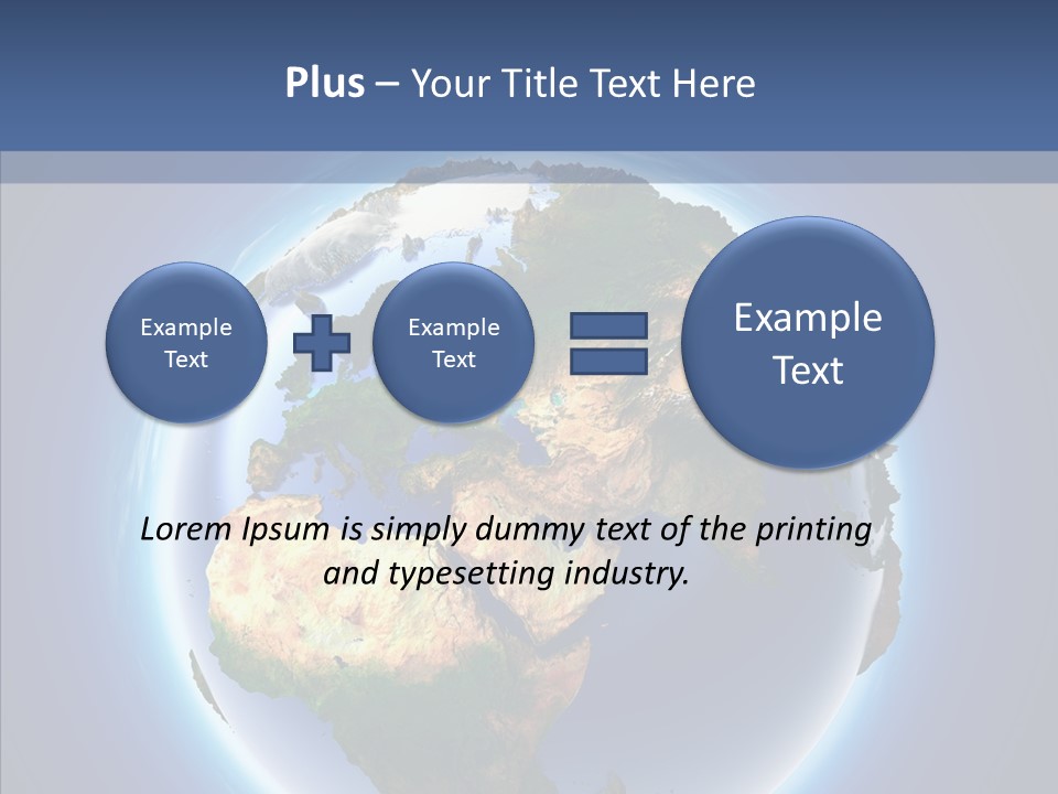Ocean Mediterranean Geography PowerPoint Template