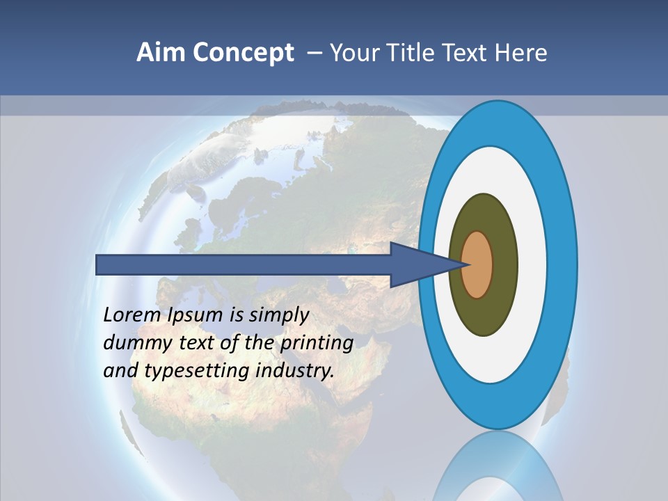 Ocean Mediterranean Geography PowerPoint Template