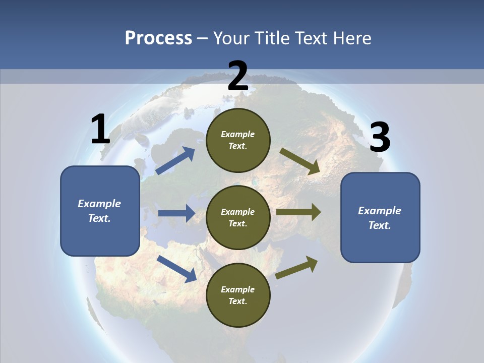Ocean Mediterranean Geography PowerPoint Template