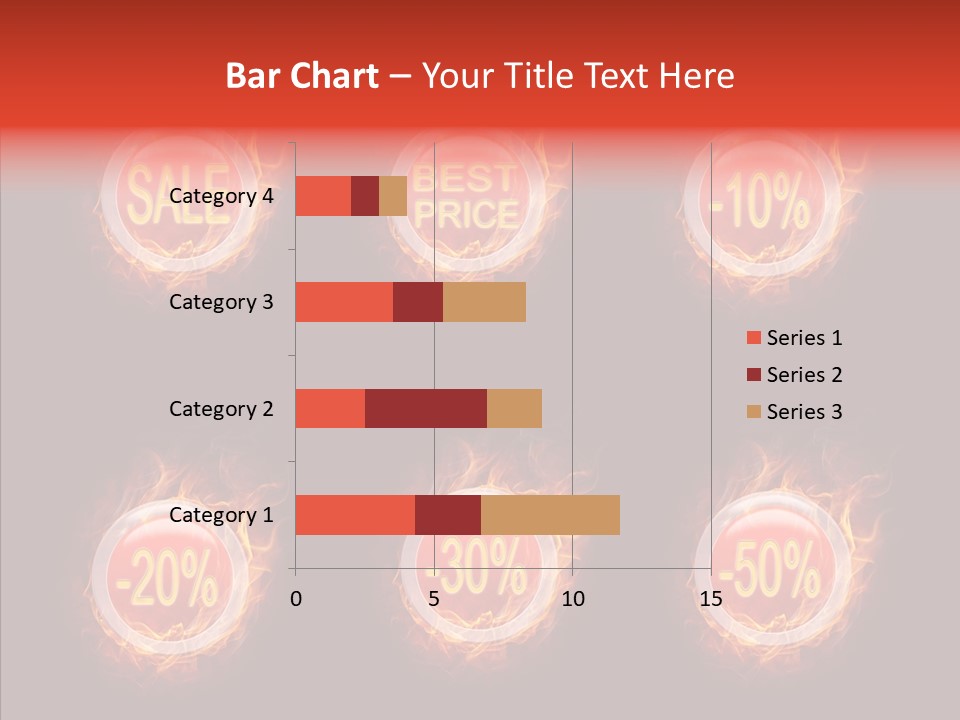 Retail Sign Black PowerPoint Template