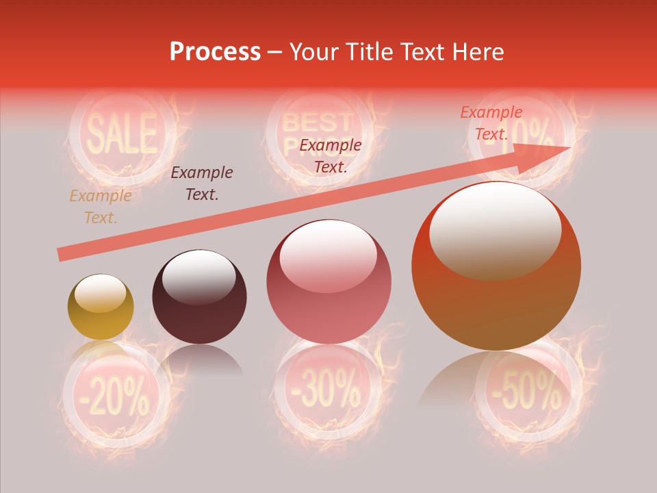 Retail Sign Black PowerPoint Template