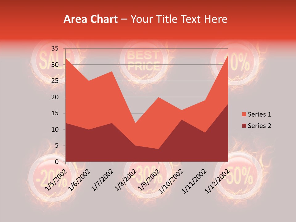 Retail Sign Black PowerPoint Template