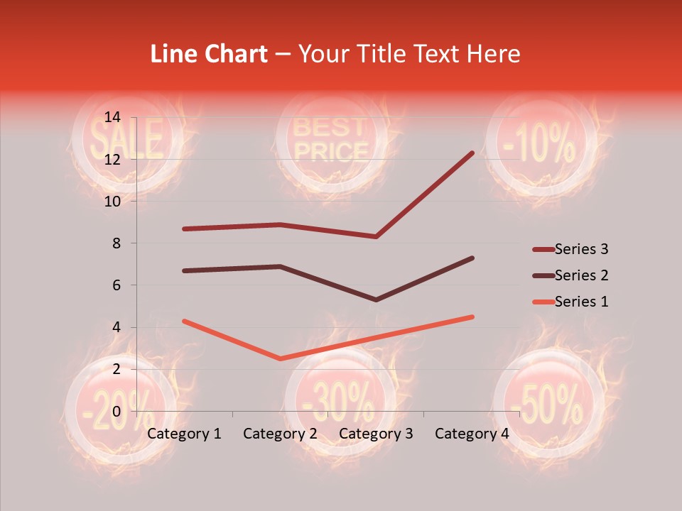 Retail Sign Black PowerPoint Template