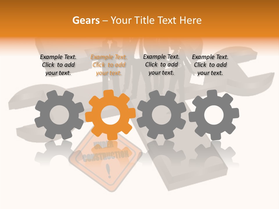 Room Figure Li Ten PowerPoint Template