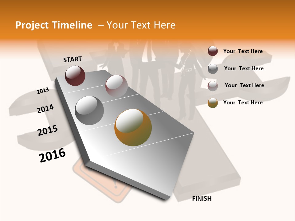 Room Figure Li Ten PowerPoint Template