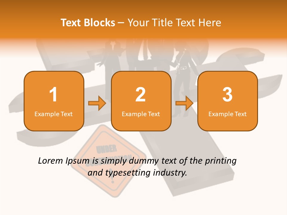 Room Figure Li Ten PowerPoint Template