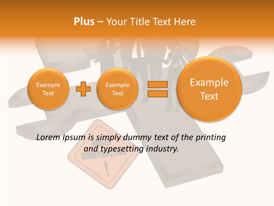 Room Figure Li Ten PowerPoint Template