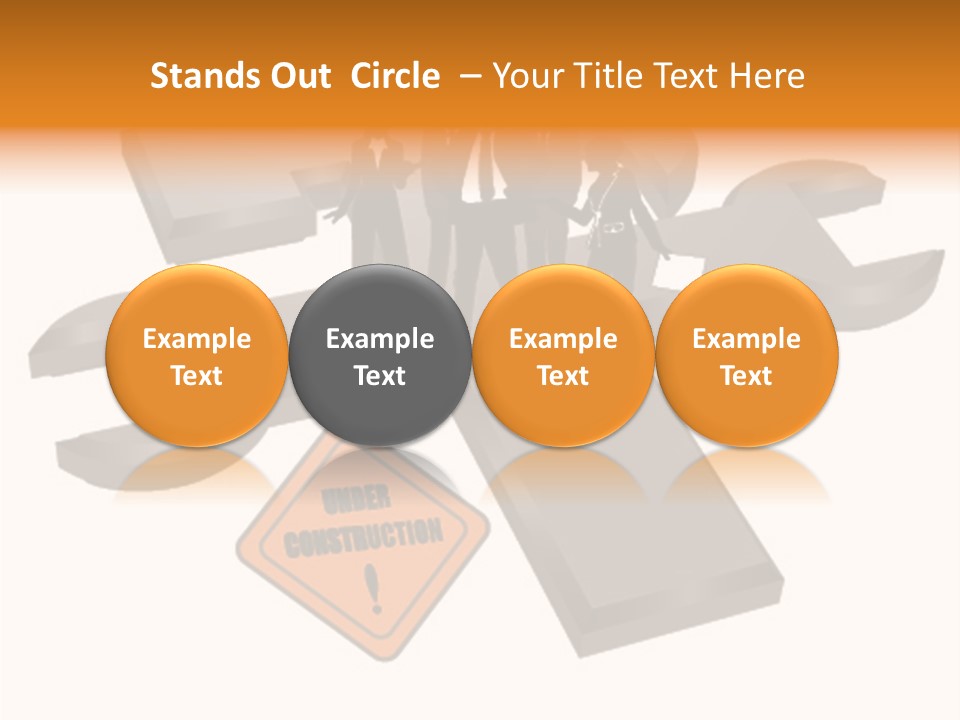 Room Figure Li Ten PowerPoint Template