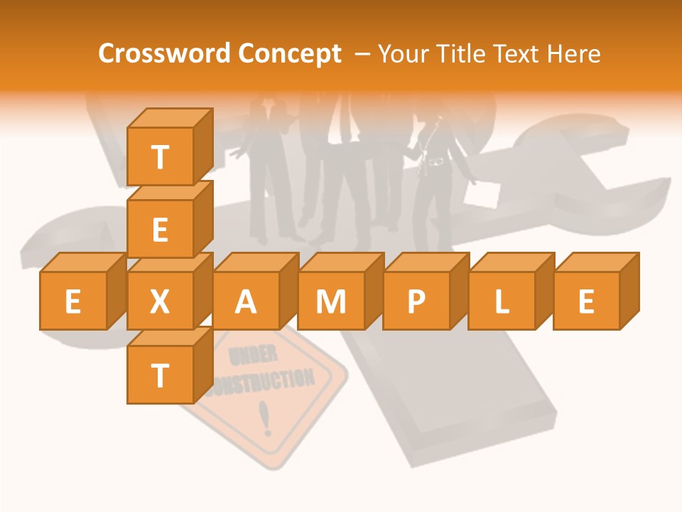 Room Figure Li Ten PowerPoint Template