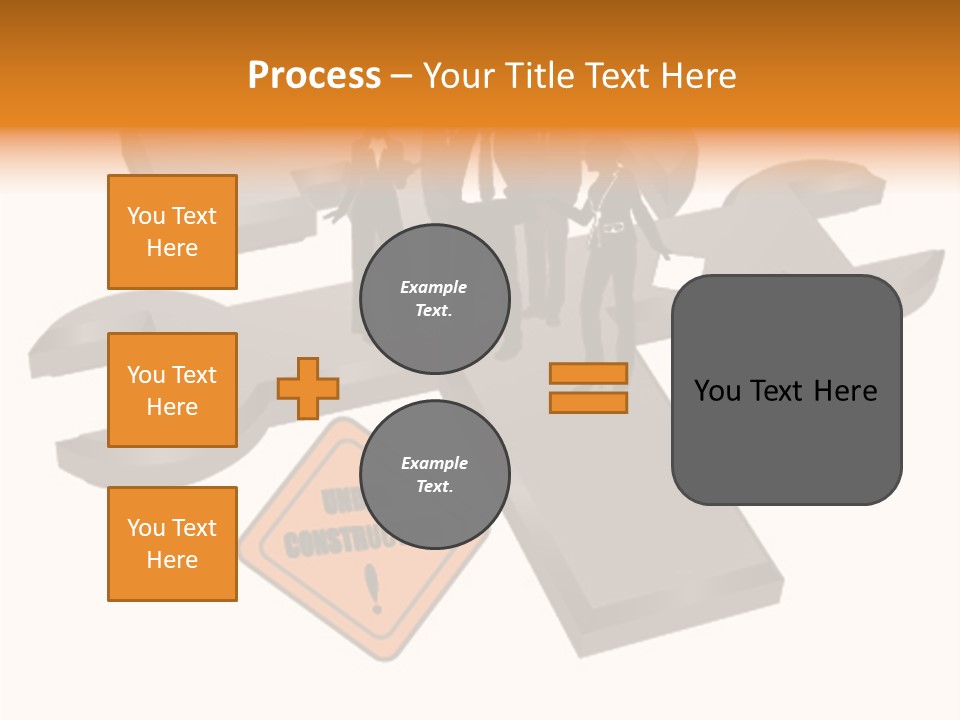 Room Figure Li Ten PowerPoint Template