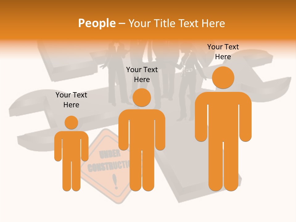 Room Figure Li Ten PowerPoint Template