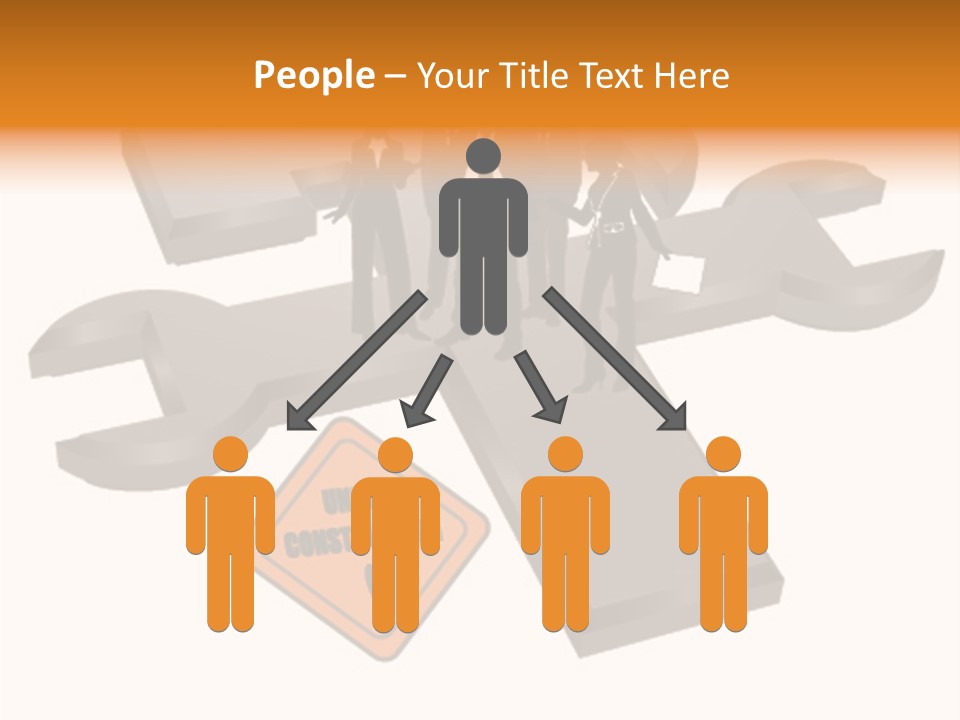 Room Figure Li Ten PowerPoint Template